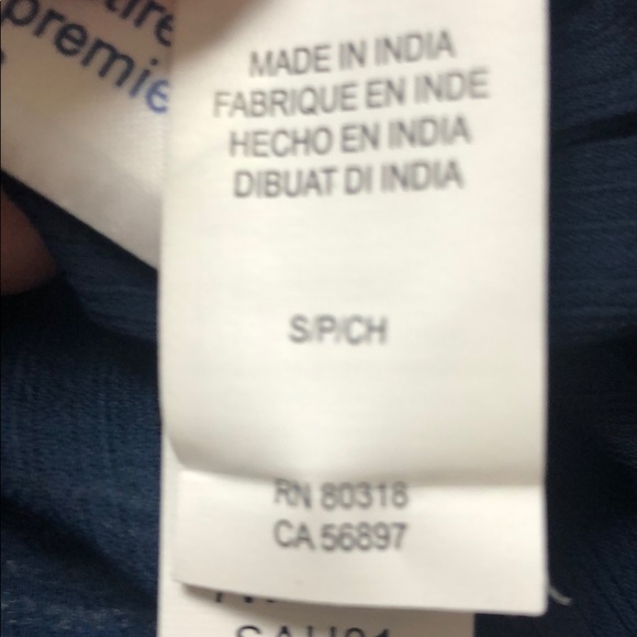 Lucky Brand breezy synthetic lined tank to, size S - Picture 6 of 6